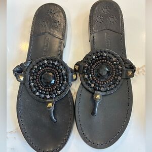 Jack Rogers. Lack sandals size 7
